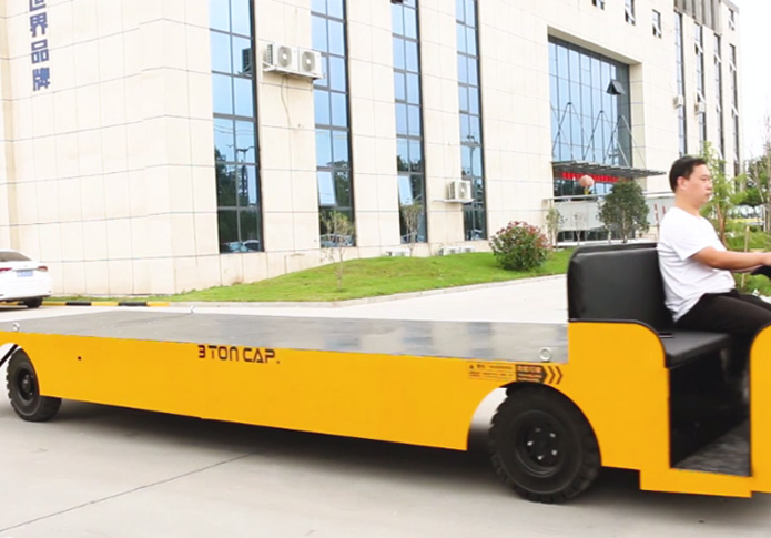 5噸舵輪無軌電動平車