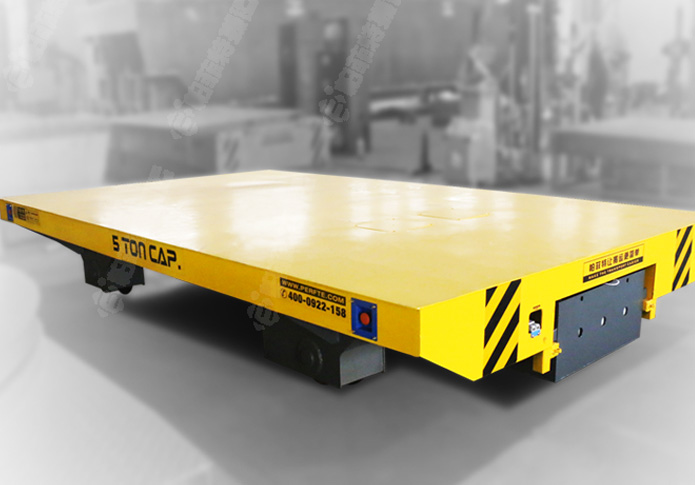 江蘇50噸低壓軌道平車順利發貨